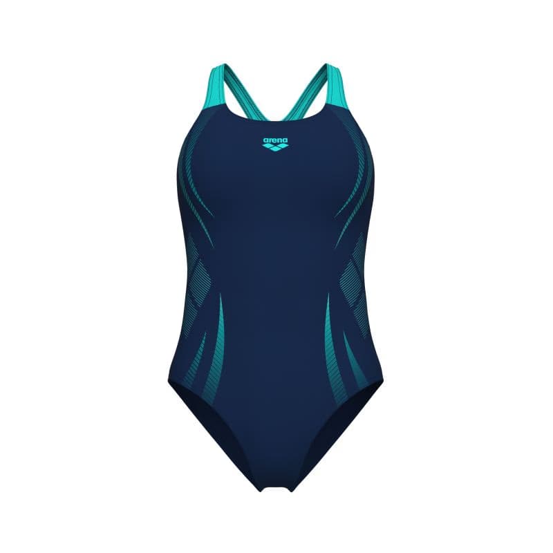 Dámske plavecké jednodielne plavky ARENA WOMENS POSEIDONIA SWIMSUIT SWIM PRO BACK 3