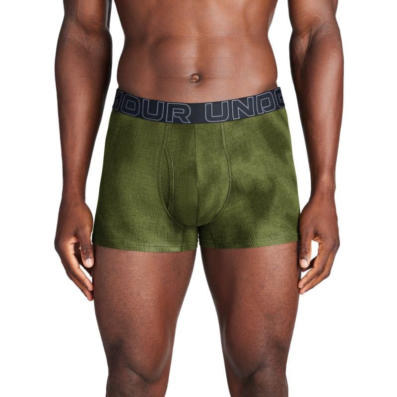 Pánske boxerky UNDER ARMOUR M UA Perf Cotton Nov 3in-GRN 2