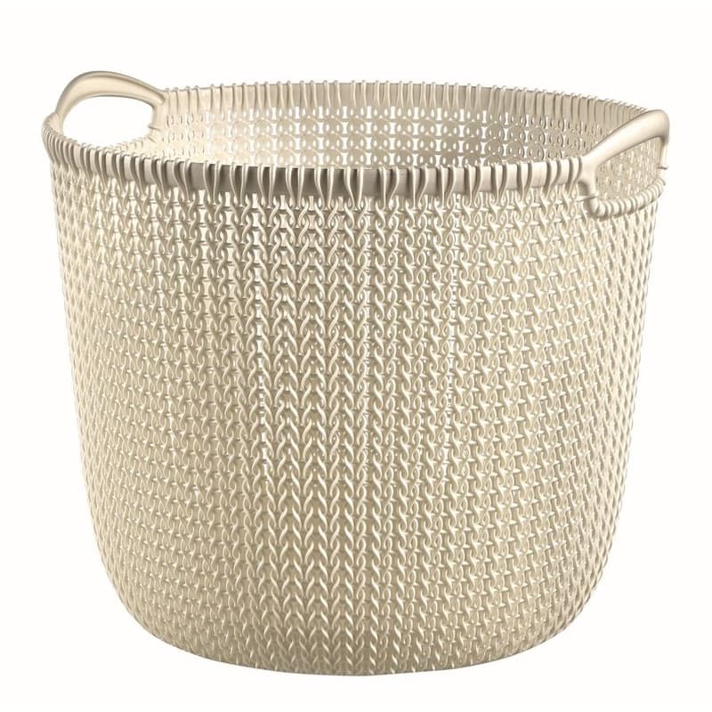 CURVER Okrúhly kôš KNIT 30l | krémová