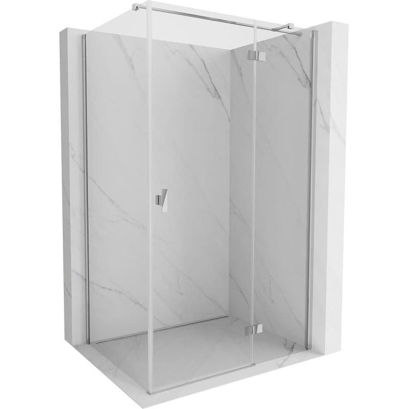 MEXEN/S - Mist HT sprchovací kút dvere krídlové pravá 70 x 80, transparent, chróm 8A5T-070-080-01-00-P