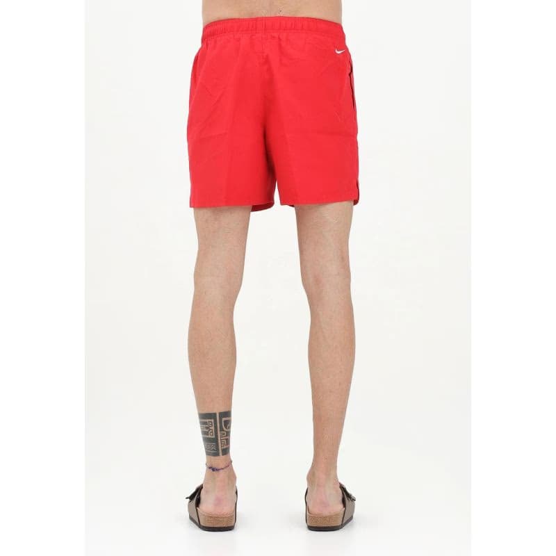 Pánske plavky NIKE SWIM NIKE LOGO LAP 5 inch UNIVER-UNIVERSITY RED 2