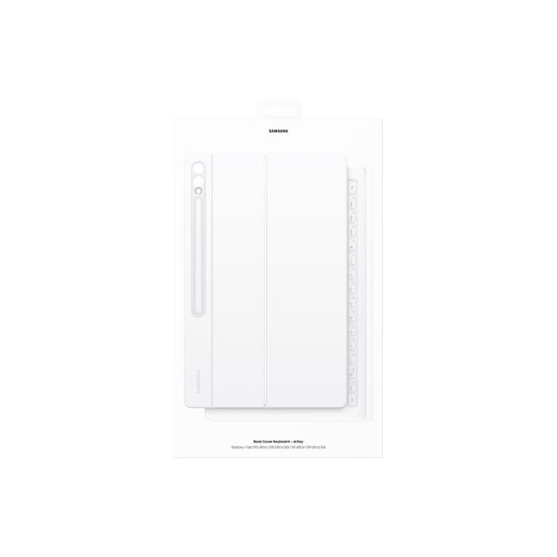 Samsung Ochranný kryt s klávesnicou a touchpadom pre Tab S10 Ultra/S9 Ultra White 3