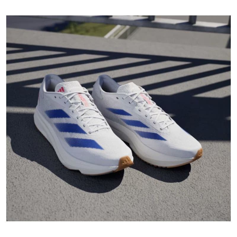 Pánska bežecká obuv ADIDAS Adizero SL2 M cloud white royal blue pure ruby 4