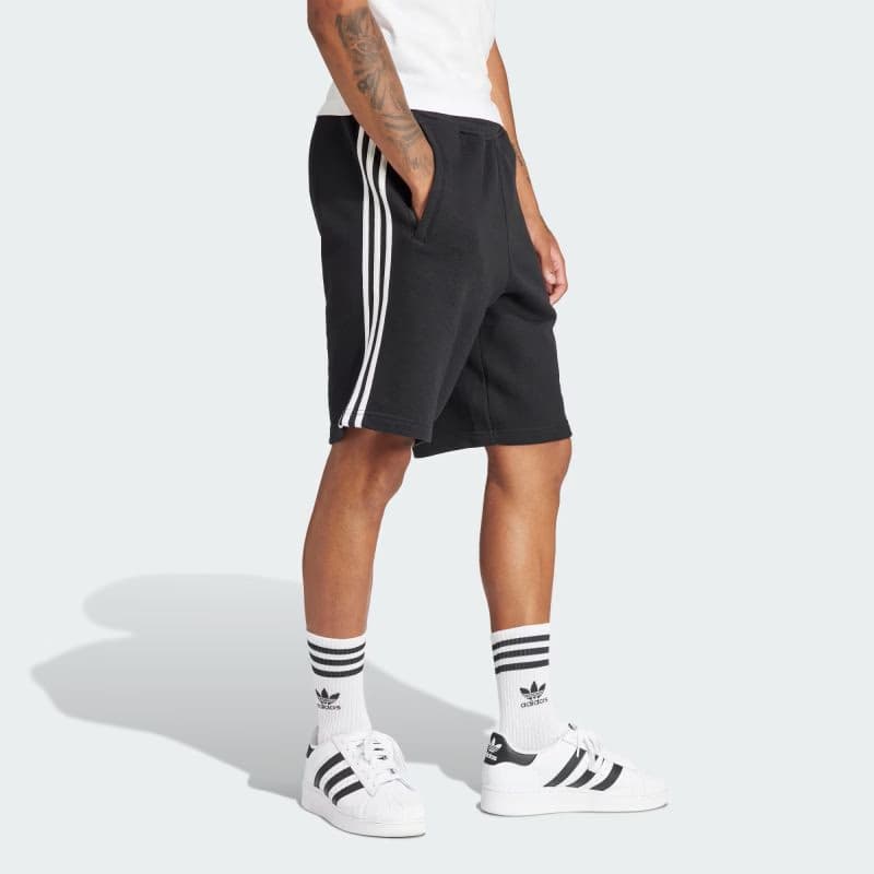 Pánske teplákové kraťasy ADIDAS ORIGINALS 3-STRIPE SHORT-BLACK 3