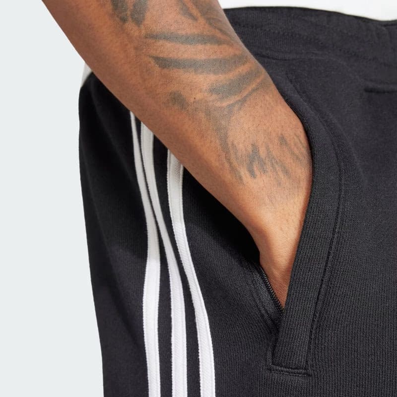 Pánske teplákové kraťasy ADIDAS ORIGINALS 3-STRIPE SHORT-BLACK 5
