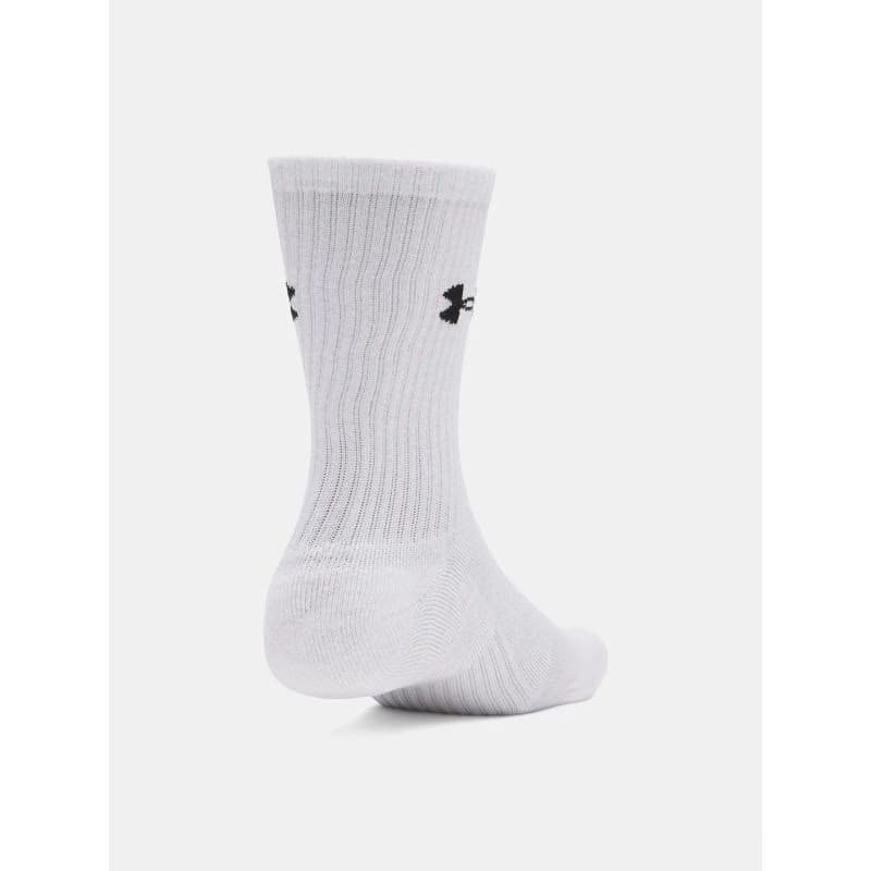 Ponožky UNDER ARMOUR 3 PACK-UA Performance Cotton Crw-WHT 4