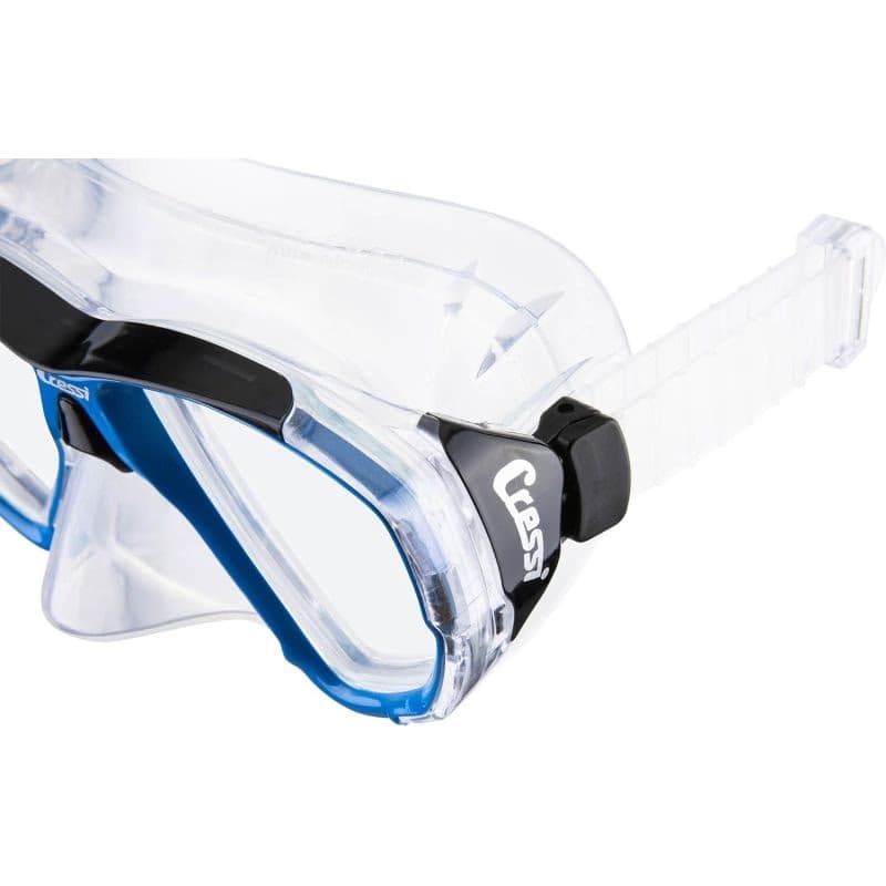 Potápačská maska CRESSI BIG EYES MASK SIL CLEAR FRAME AZURE 4