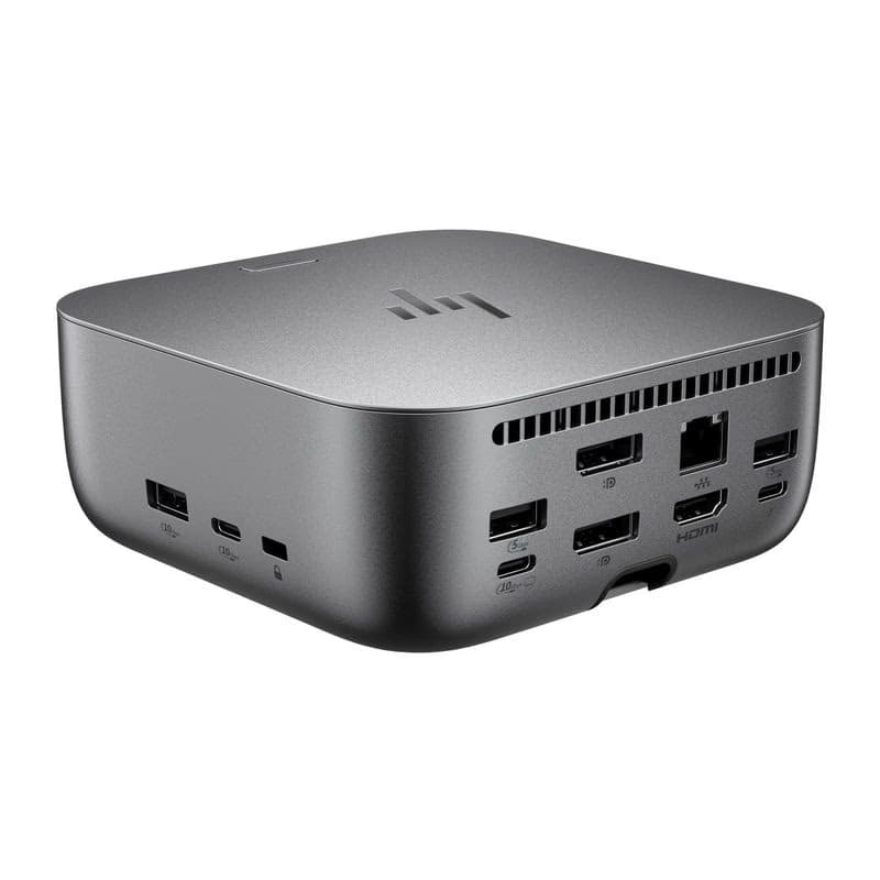 HP Dock - Thunderbolt 180W G6 1xTB4, 3xUSB 3.2 G2, 2xUSB 3.2 G1, 3xUSB-C 3.2, HDMI 2.1, 2xDP 1.4, 1xRJ45 2.5Gbps 3