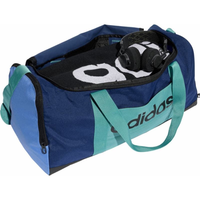 Cestovná taška ADIDAS LINEAR DUF M CB-DKBLUE POWTEA BLUFUS 4