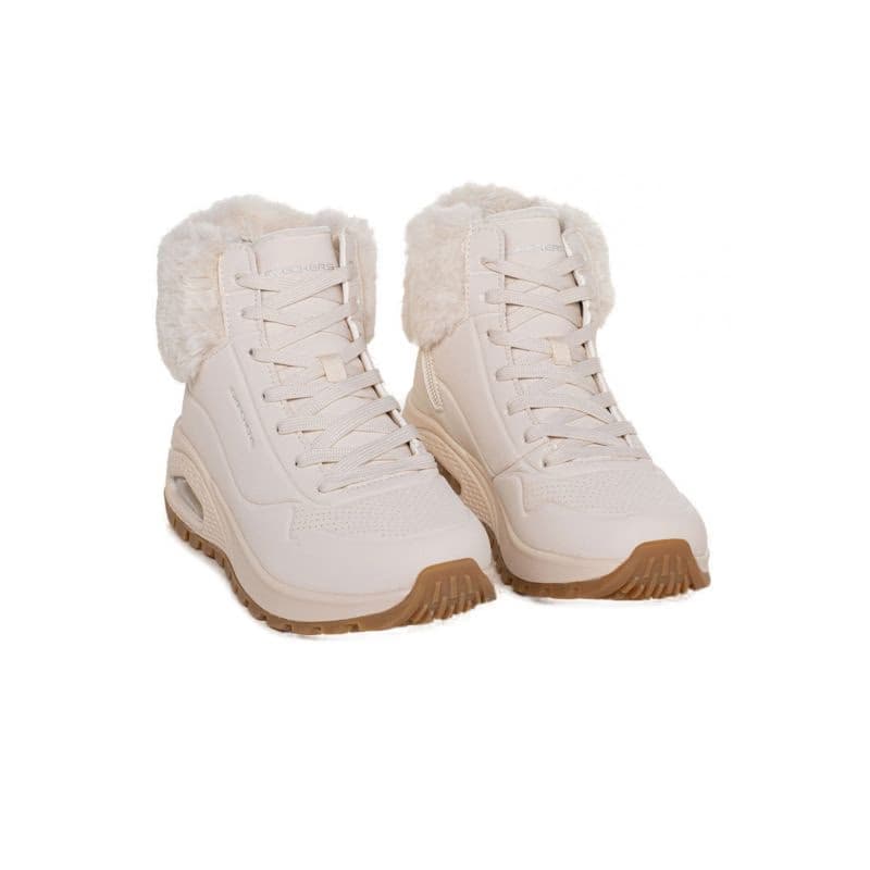 Dámske členkové zimné topánky SKECHERS Uno Rugged Fall Air W natural 2
