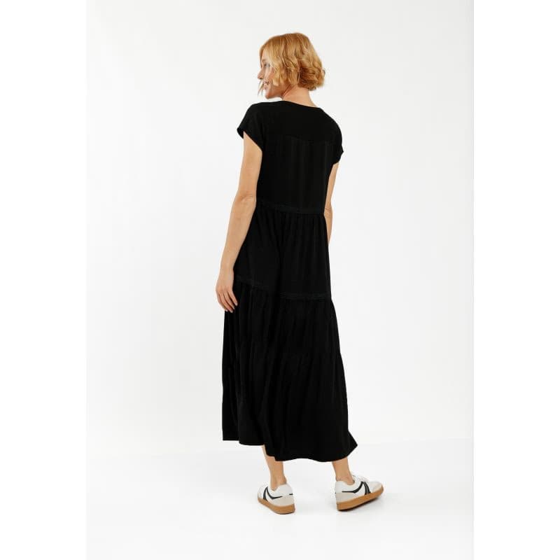 Dámske šaty VOLCANO LUMA-700-BLACK 4