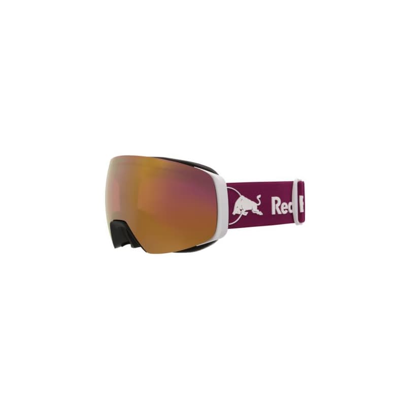Lyžiarske okuliare RED BULL SPECT JON 05RO2, white red with purple mirror