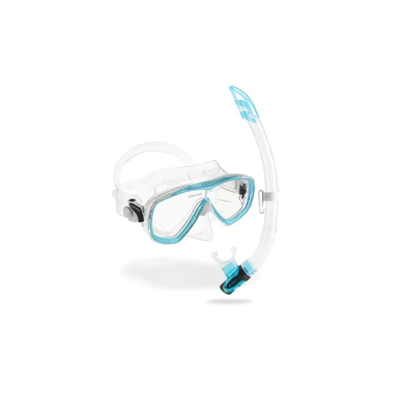Potápačský šnorchlovací set CRESSI ESTRELLA + GAMMA COMBO CLEAR AQUAMARINE