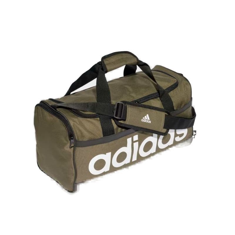 Pánska cestovná taška ADIDAS LINEAR DUFFEL M OLISTR BLACK WHITE 2