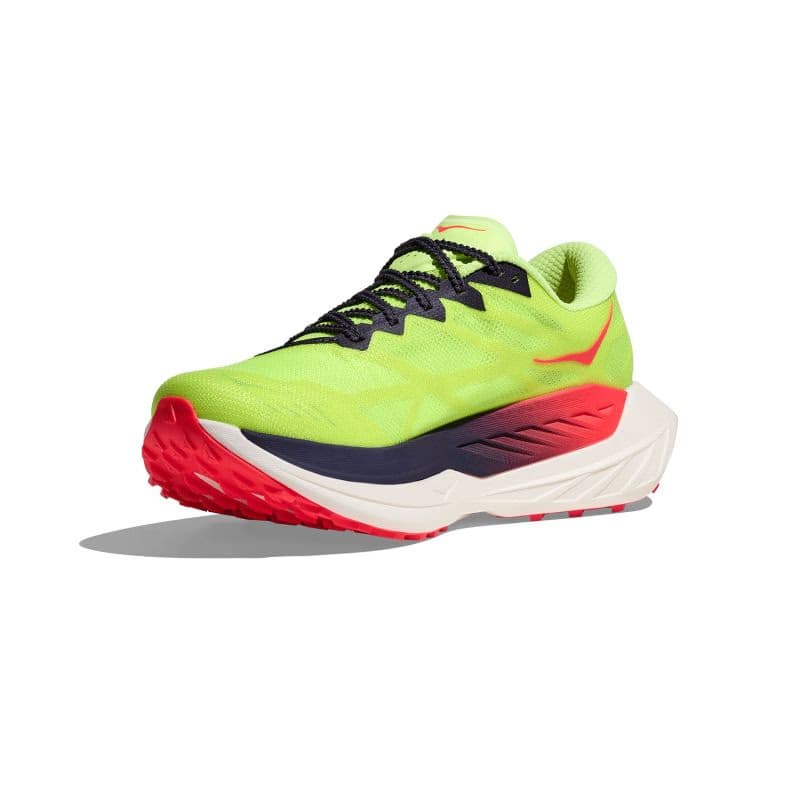 Pánska bežecká trailová obuv HOKA Rocket X Trail M neon yuzu neon flame 2