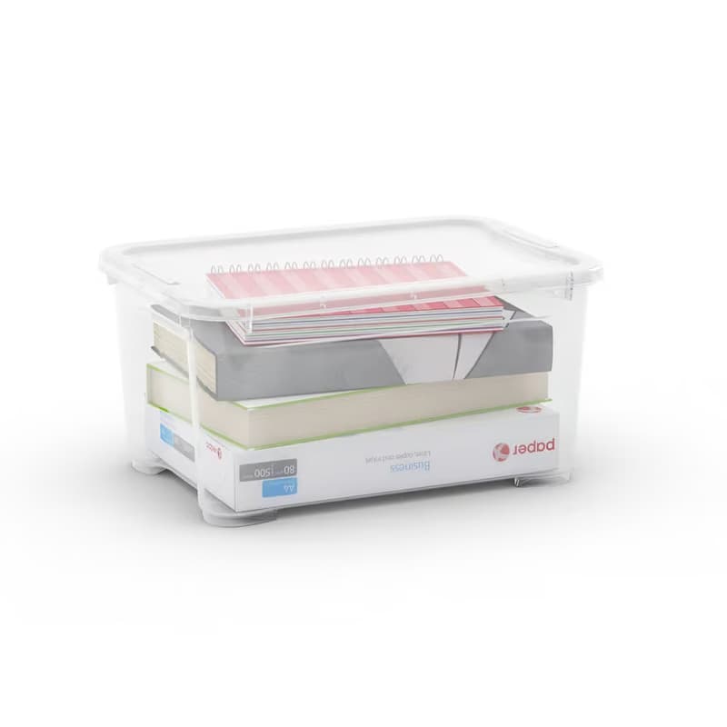 CURVER Úložný box T BOX XS 14L s vekom | transparentná 3