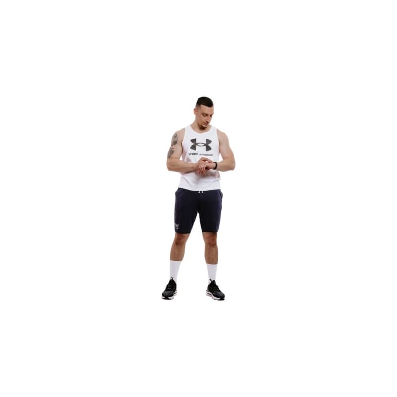 Pánske teplákové kraťasy UNDER ARMOUR UA RIVAL TERRY SHORT-BLU 410