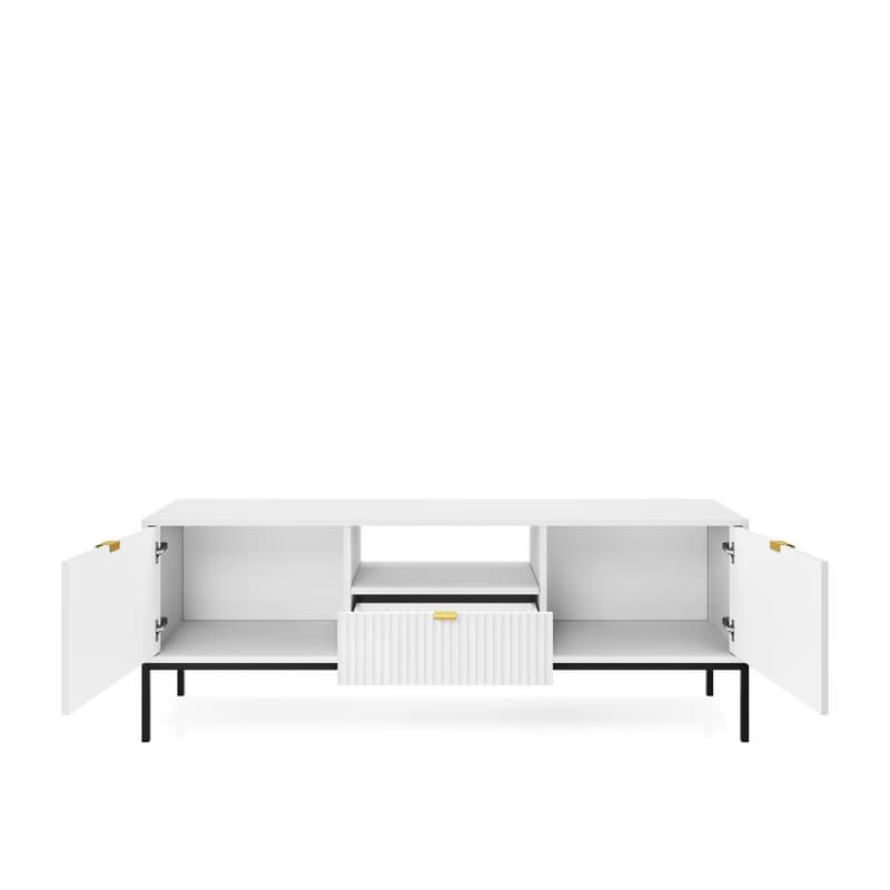 ArtPS TV stolík MONA RTV-154 | biela 2