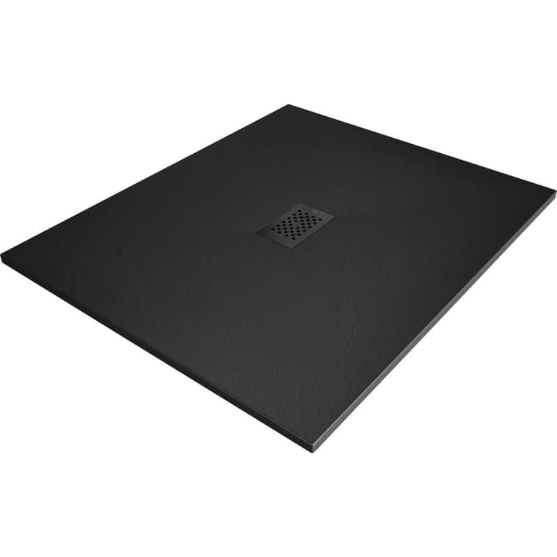 MEXEN/S - Hugo sprchová vanička SMC 110x100, čierna, krytka čierna 42701011-B