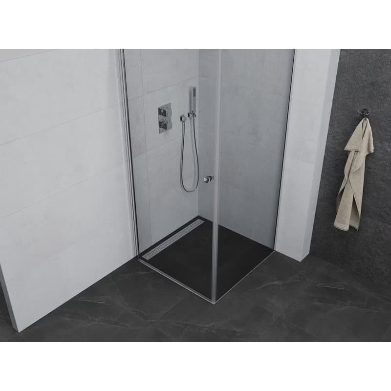 MEXEN/S - PRETORIA sprchovací kút 80x80, transparent, chróm 852-080-080-01-00 4