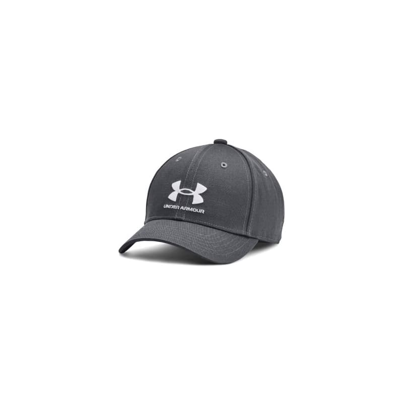 Detská šiltovka UNDER ARMOUR Youth Branded Lockup Adj-GRY