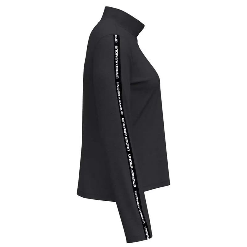 Dámska tréningová mikina s 1 2 zipsom UNDER ARMOUR UA Tech WM Tape Half Zip-BLK 3