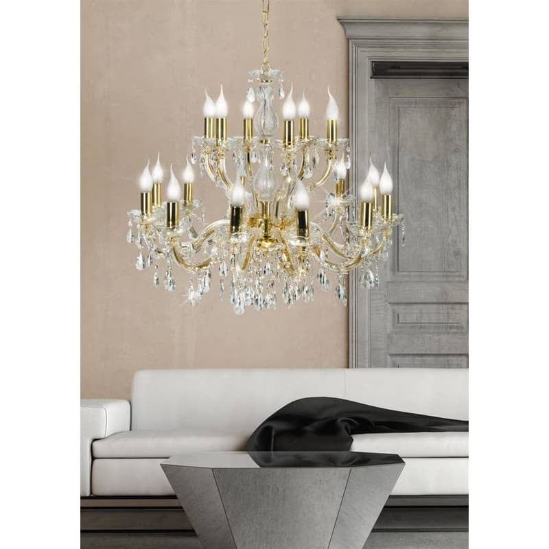 Závesná lampa MARIA 18xE14 luster Candellux 2