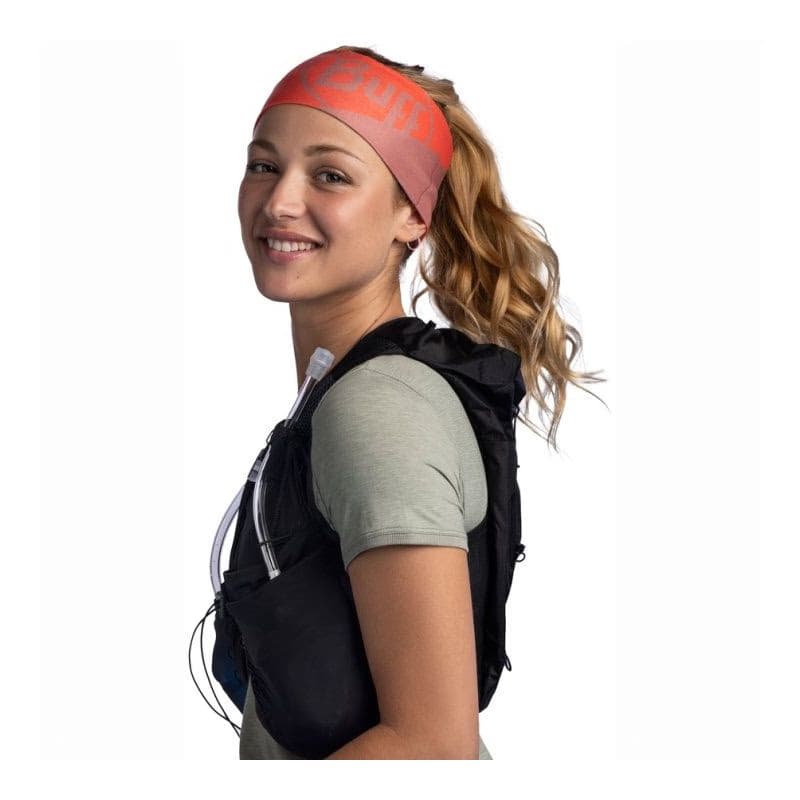 Čelenka BUFF COOLNET UV® WIDE HEADBAND ARTHY NECTARINE 4