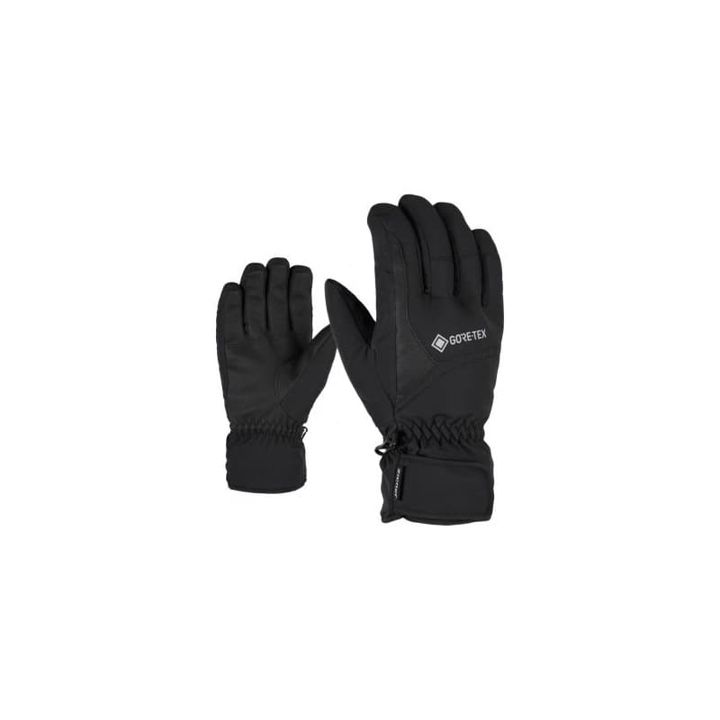 Pánske lyžiarske rukavice ZIENER GARWEN GTX-801059-12-black