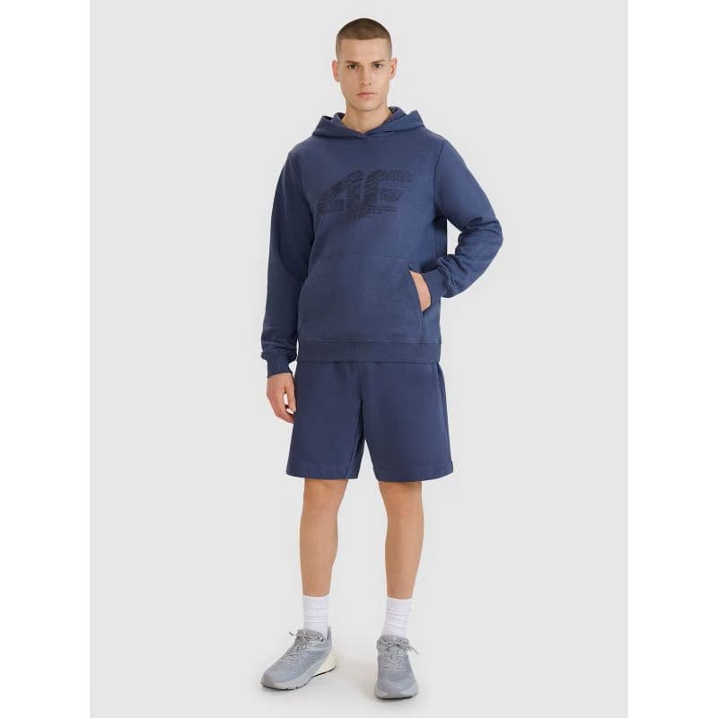 Pánska mikina s kapucňou 4F SWEATSHIRT M1585-22S-ANTHRACITE 5