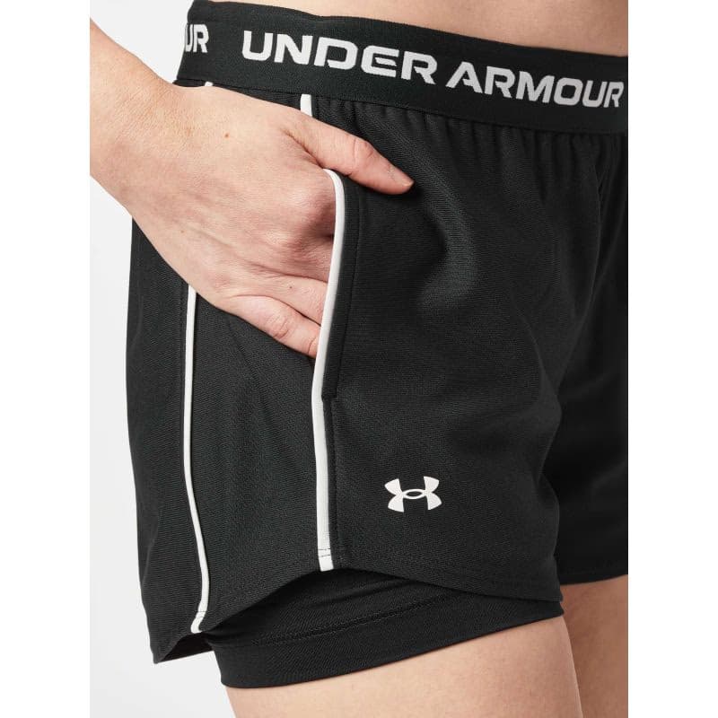 Dámske tréningové kraťasy UNDER ARMOUR Tech Play Up 2in1 Shorts-BLK 3