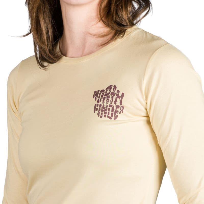 Dámske turistické tričko s dlhým rukávom NORTHFINDER HAILIE-529creamwhite 6