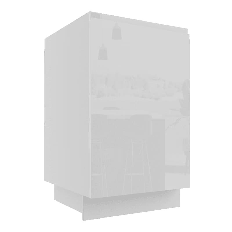 ArtExt Kuchynská skrinka spodná FLORENCE lesk | D1D 50 Farba korpusu: Grey 2