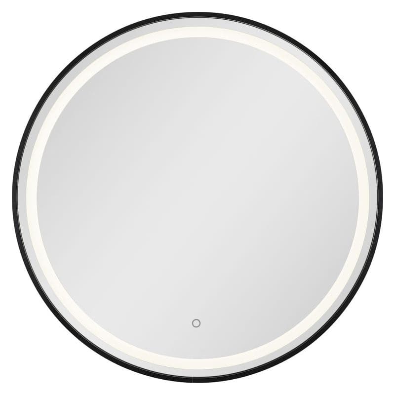 HOPA - Zrkadlo s LED osvetlením TANNA BLACK OLNZTAN70B