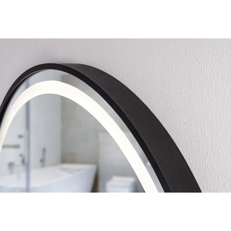 HOPA - Zrkadlo s LED osvetlením TANNA BLACK OLNZTAN70B 3
