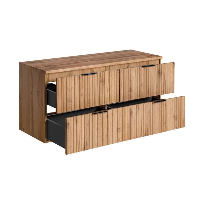 ArtCom Kúpeľňová skrinka s doskou ADEL Oak D120/1 | 120 cm 2