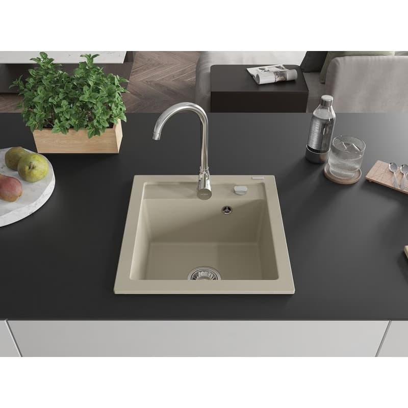 MEXEN MEXEN - Vito granitový drez 1 520x490 mm, béžová 6503521000-69 3
