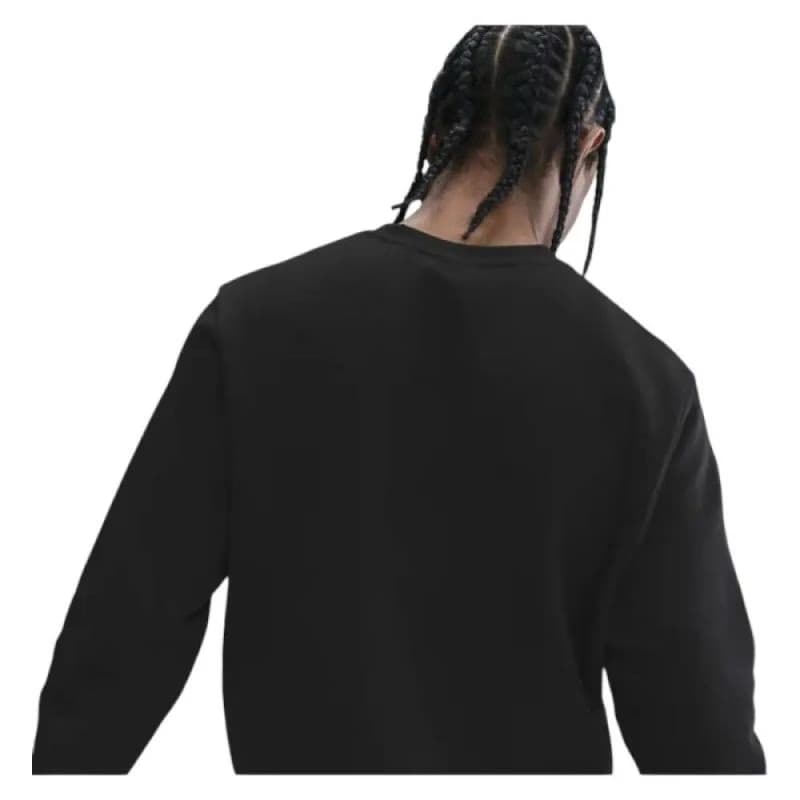 Pánska zateplená mikina NIKE M NK CLUB BB GFX CREW BLACK WHITE 2