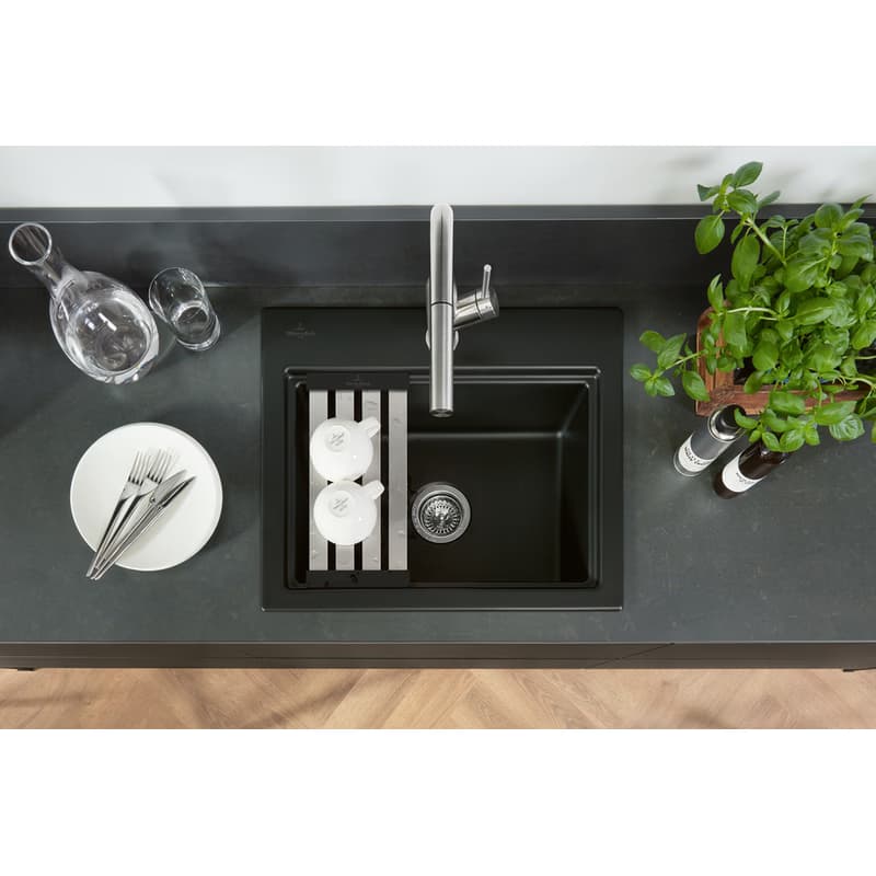 VILLEROY & BOCH VILLEROY & BOCH - Keramický drez Villeroy & Boch Subway Style 60 S, 336A01i4, Graphit 336A01i4 2