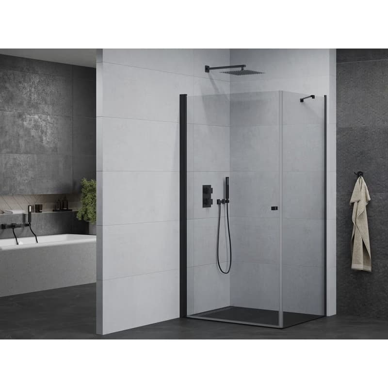 MEXEN/S - Pretória sprchovací kút 100x80, transparent, čierna 852-100-080-70-00 2