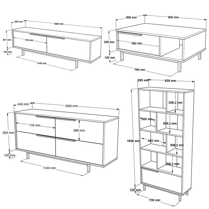 Living Room Furniture Set ON21-S 2