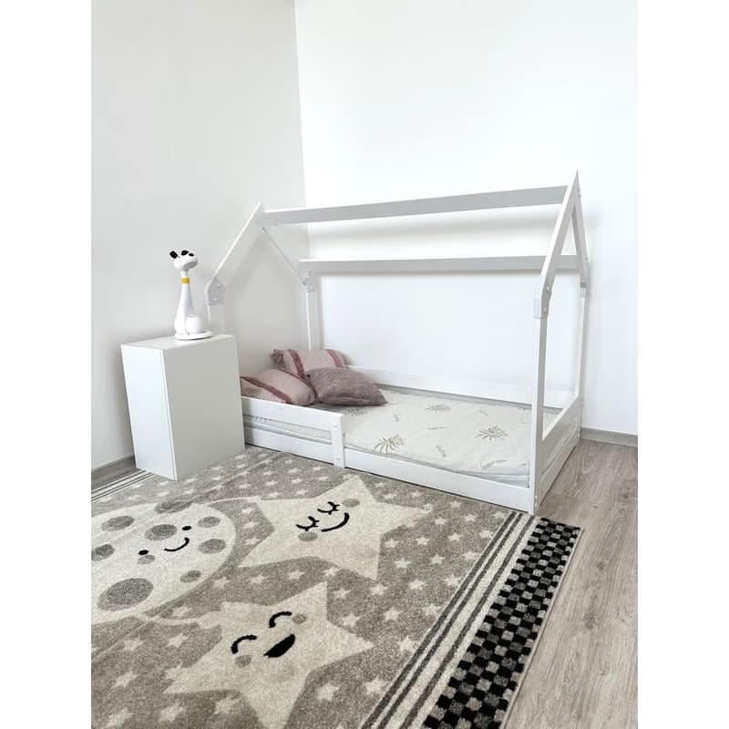 BMS Detská posteľ DOMČEK 1 | 80 x 160 cm DOMEK: Borovicová 4