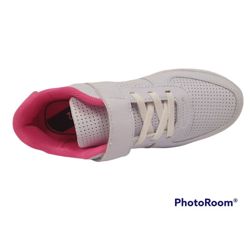 Detská rekreačná obuv AUTHORITY KIDS Aysia white reflex pink silver 4