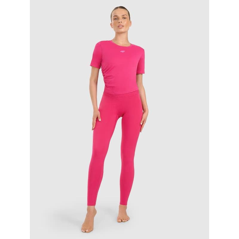 Dámske legíny 4F TIGHTS FNK F369-WAW25TFTIF369-54S-PINK 3