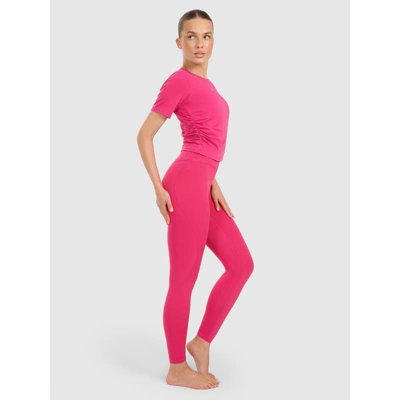 Dámske legíny 4F TIGHTS FNK F369-WAW25TFTIF369-54S-PINK 4