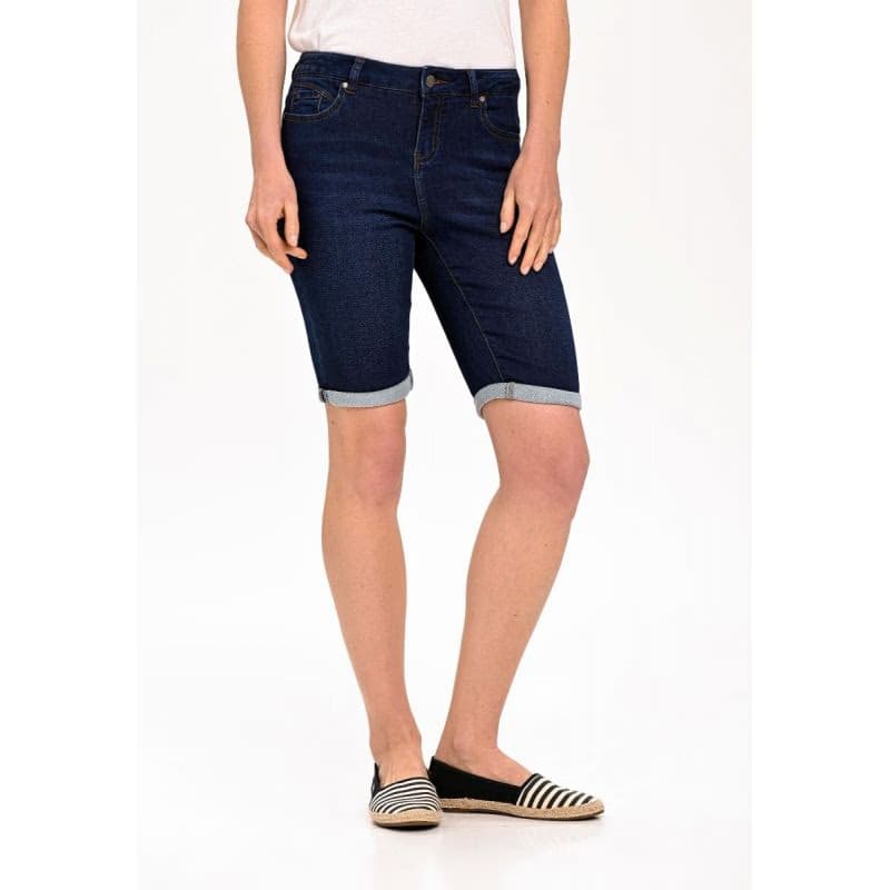 Dámske riflové kraťasy VOLCANO D-FIFY-NAVY 600 2