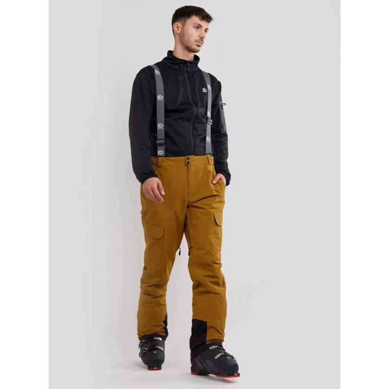 Pánske lyžiarske nohavice FUNDANGO Sierra Colourblock Pants-240-mustard 4