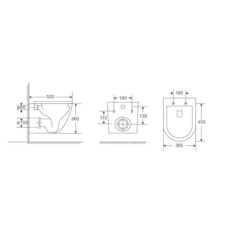 HOPA - Závesné WC ARCO LONGER RIMLESS so SLIM sedadlom Soft-close OLKLT067ER 2