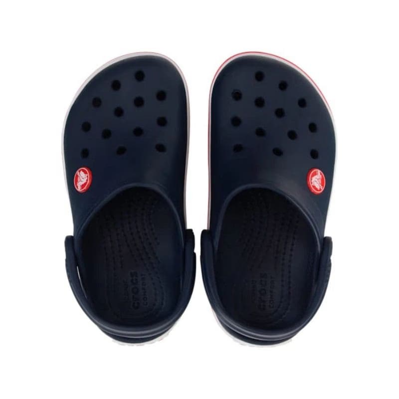 Chlapčenské kroksy (rekreačná obuv) CROCS Crocband Clog T navy red 2