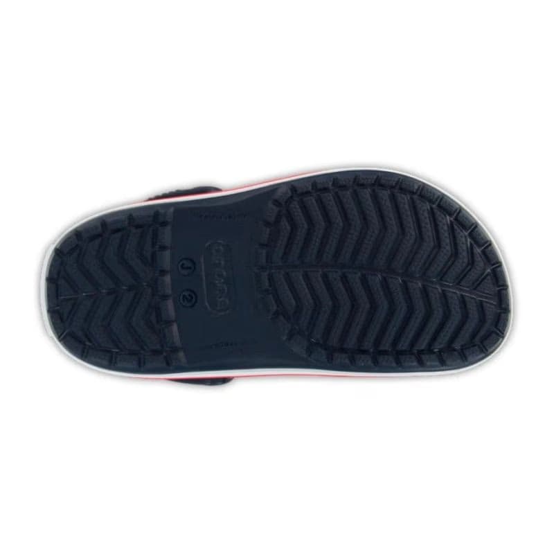 Chlapčenské kroksy (rekreačná obuv) CROCS Crocband Clog T navy red 4